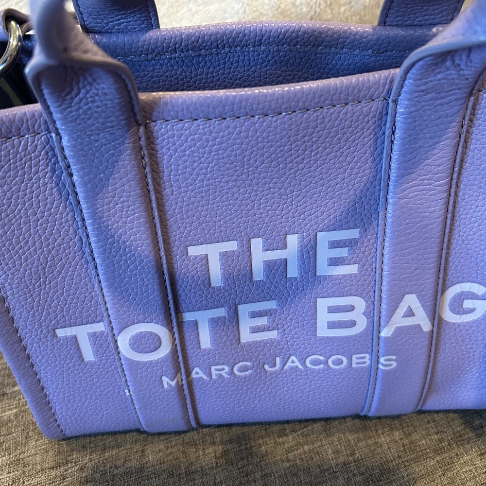 Marc Jacobs Purple Tote Bag